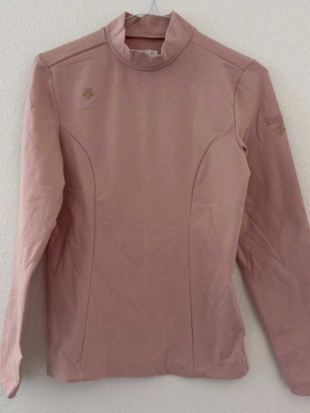Descente Dualis Mock Neck Long Sleeve — Size 2XS